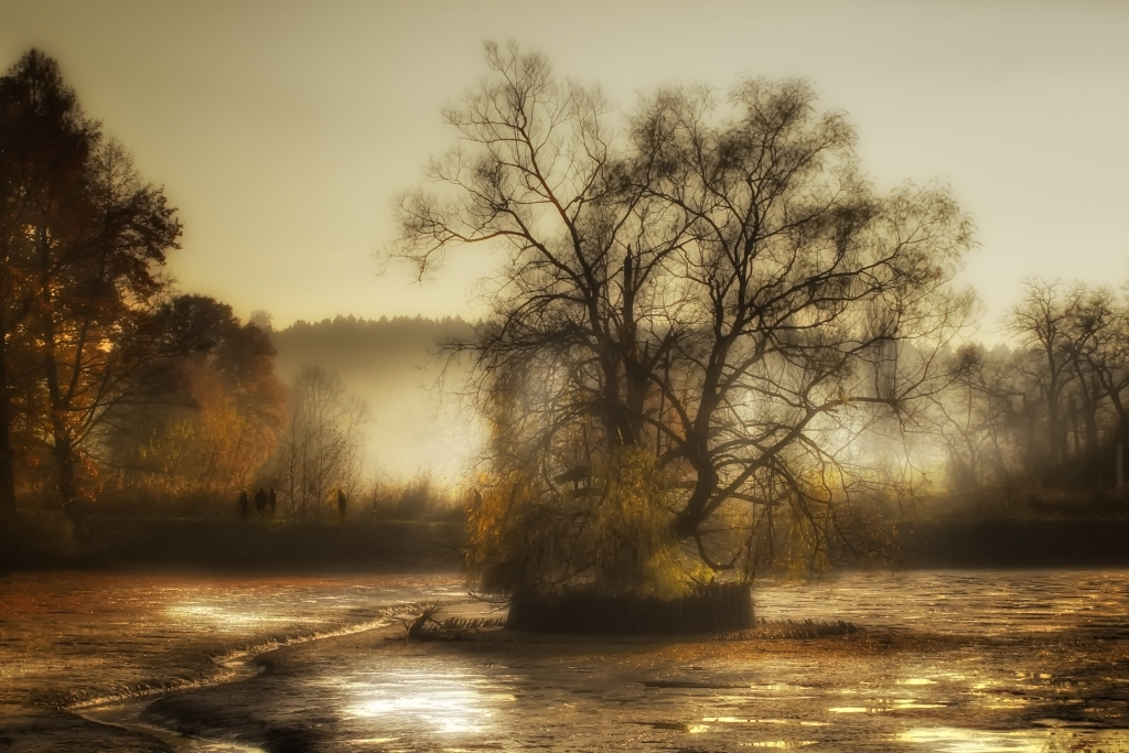 Abendstimmung im Herbst