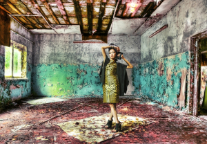 Beelitz mit Model