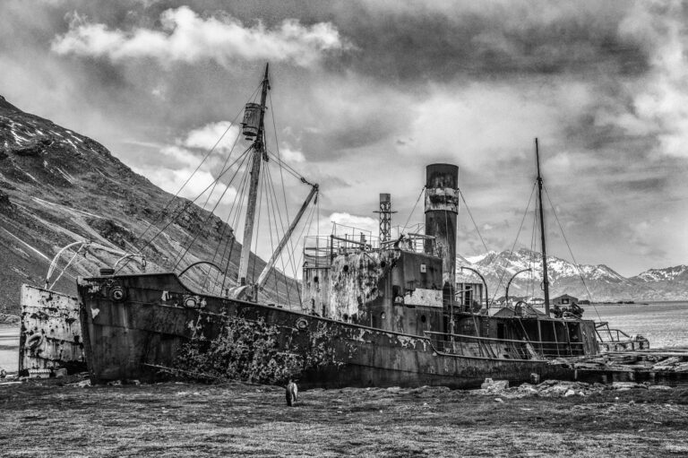 Lost place in antarctica